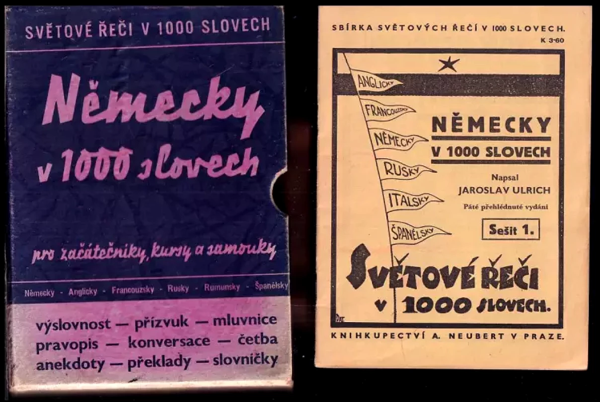 Německy v 1000 slovech (Jaroslav Ulrich, 1939)