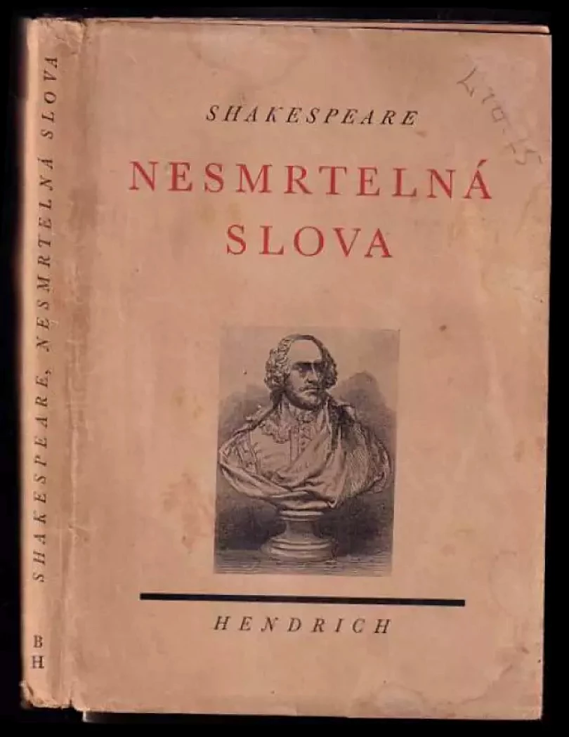 Levně Nesmrtelná slova (Friedrich Schiller, 1940)