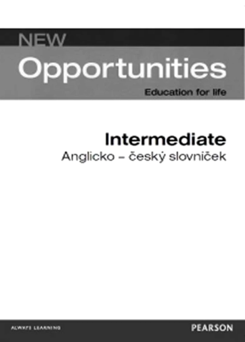 Levně New Opportunities Intermediate: Anglicko (, 2017)