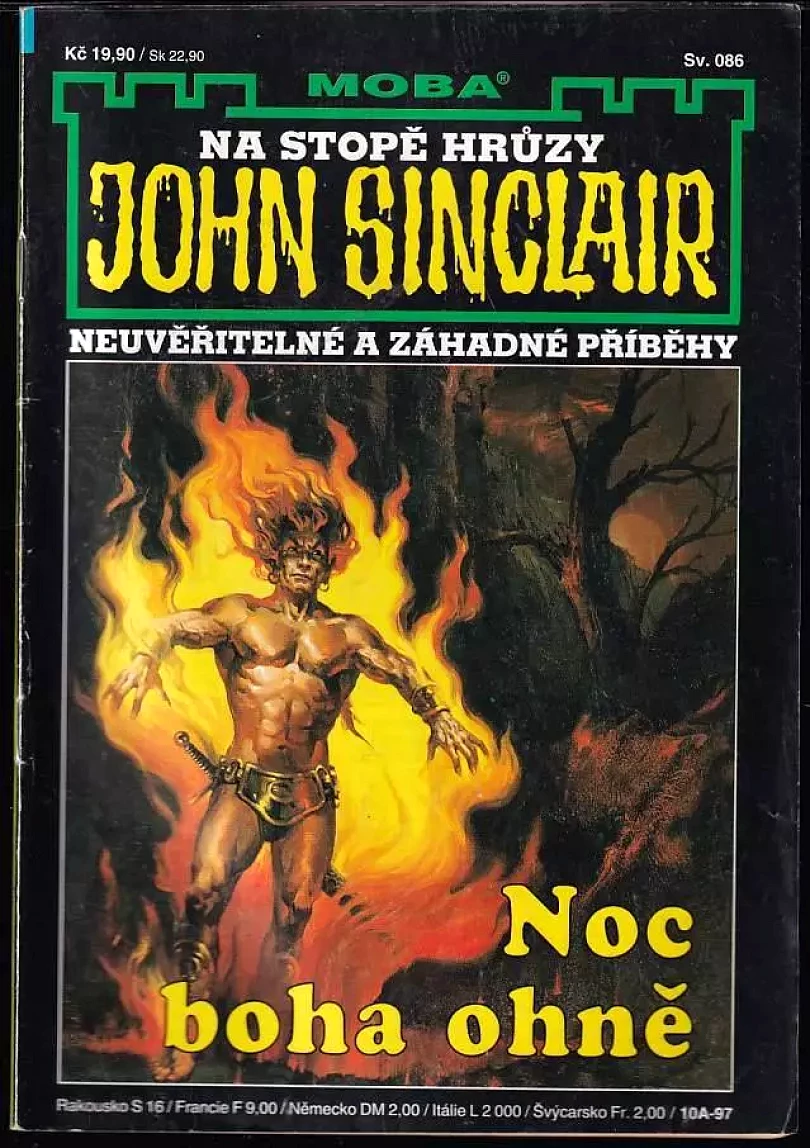 Levně Noc boha ohně (Jason Dark, 1997)