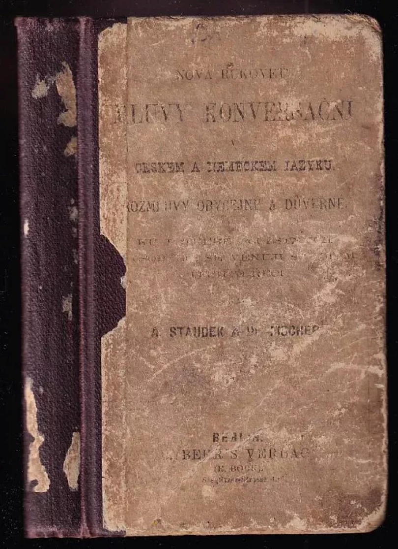 Nová rukověť mluvy konversační v českém a německém jazyku (, 1890)