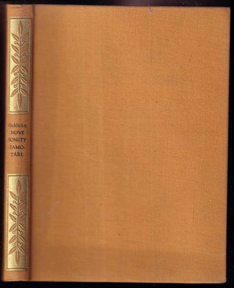 Levně Nové sonety samotáře (Jaroslav Vrchlický, 1891)