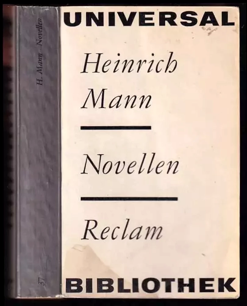 Levně Novellen (Heinrich Mann, 1971)