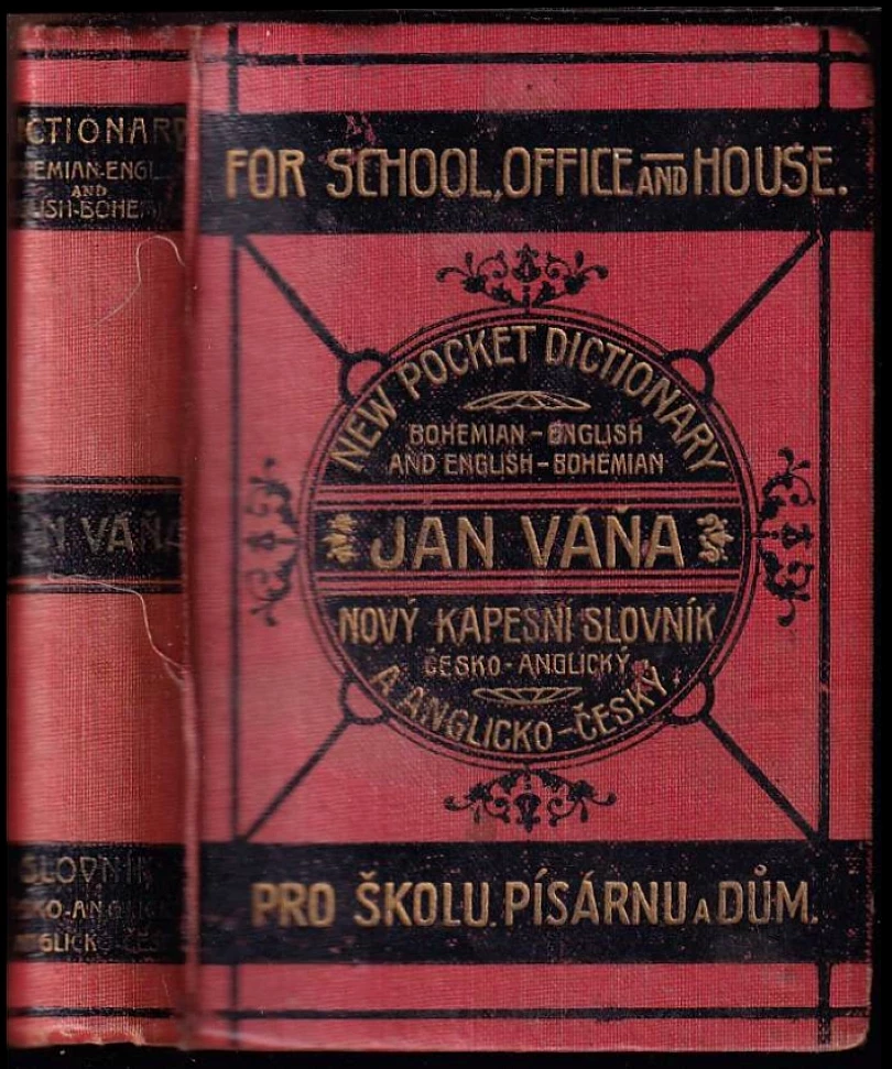 Nový kapesní slovník anglicko-český a česko-anglický (Jan Váňa, 1931)
