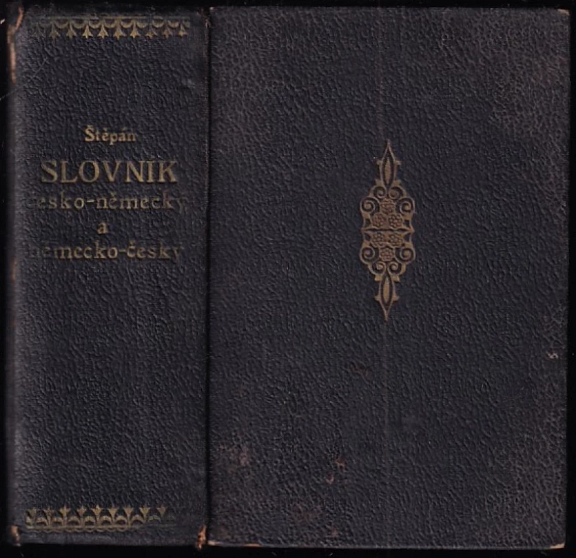 Nový kapesní slovník česko-německý a německo-český (Jan Štěpán, 1911)