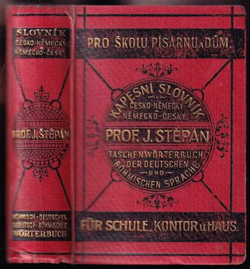 Nový kapesní slovník česko-německý a německo-český (Adolf Ambrož, 1936)