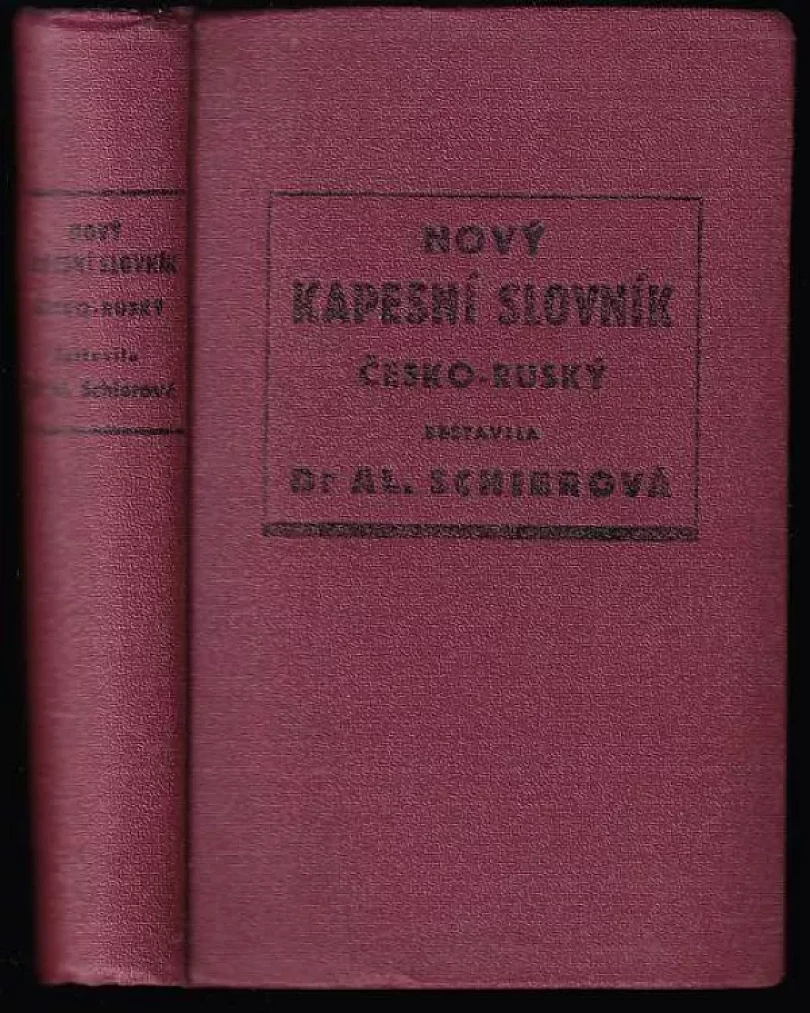 Nový kapesní slovník česko-ruský (, 1946)