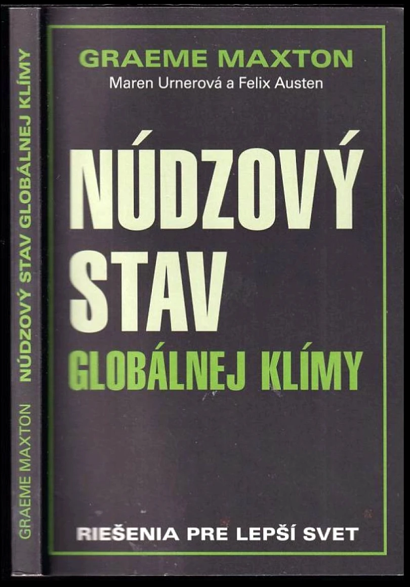 Núdzový stav globálnej klímy (Graeme Maxton,, 2020)