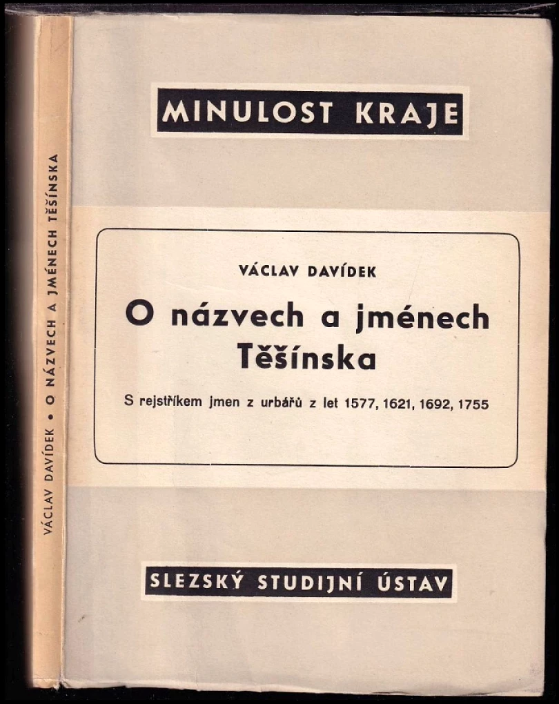 O názvech a jménech Těšínska (Václav Davídek, 1949)
