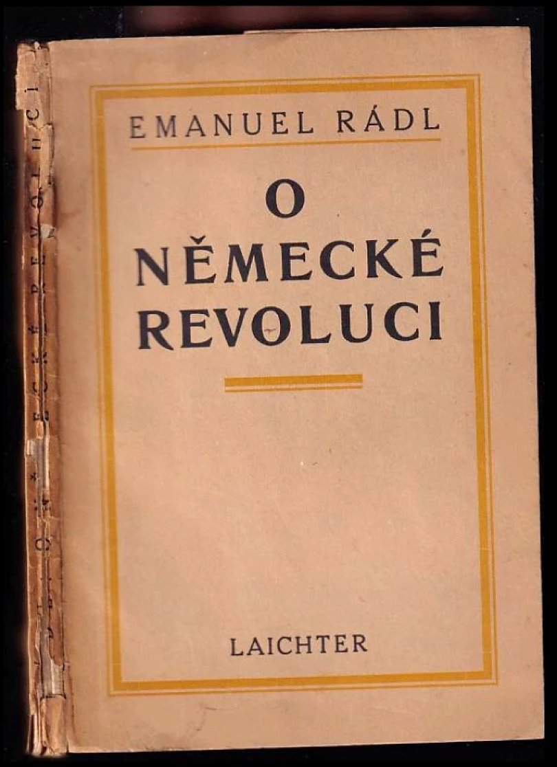 O německé revoluci (Emanuel Rádl, 1933)