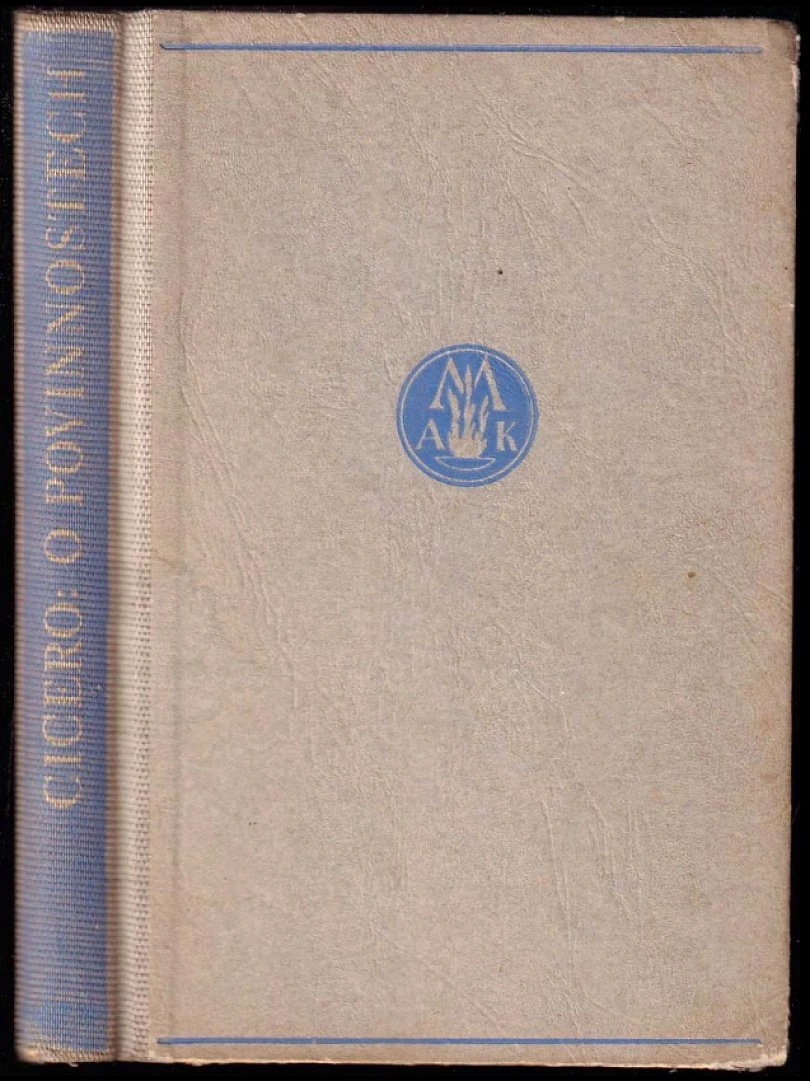 Levně O povinnostech (Marcus Tullius Cicero, 1940)