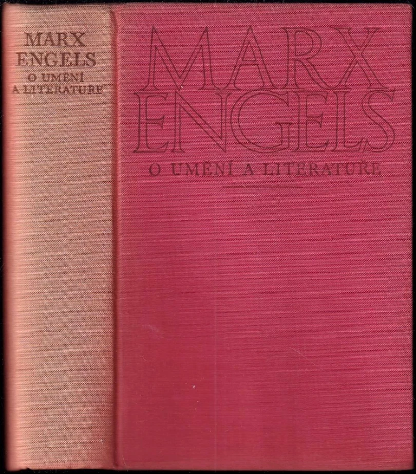 Levně O umění a literatuře (Karl Marx, 1951)