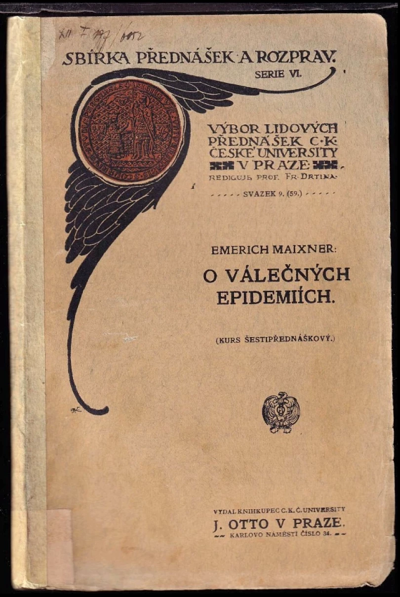O válečných epidemiích (Emerich Maixner, 1915)