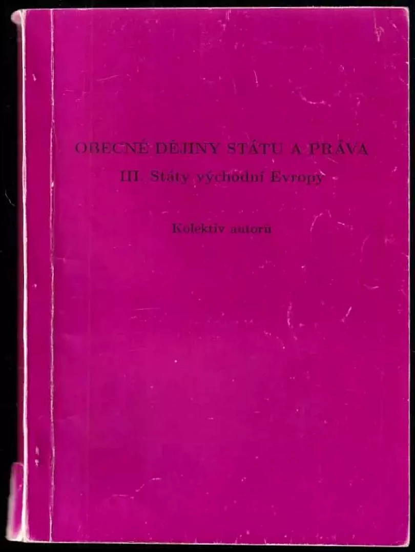 Levně Obecné dějiny státu a práva (Eduard Vlček, 1994)