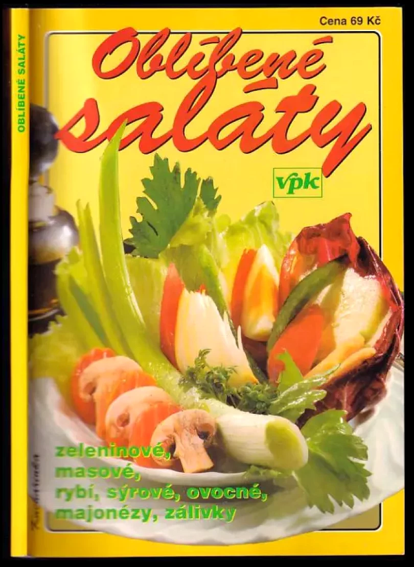 Levně Oblíbené saláty (Jiří Kareš, 1999)