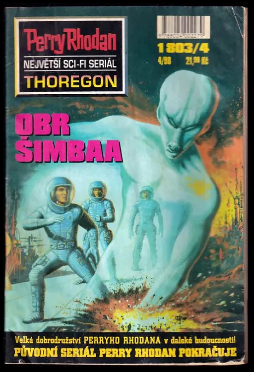 Levně Obr Šimbaa (Hubert Haensel, 1998)