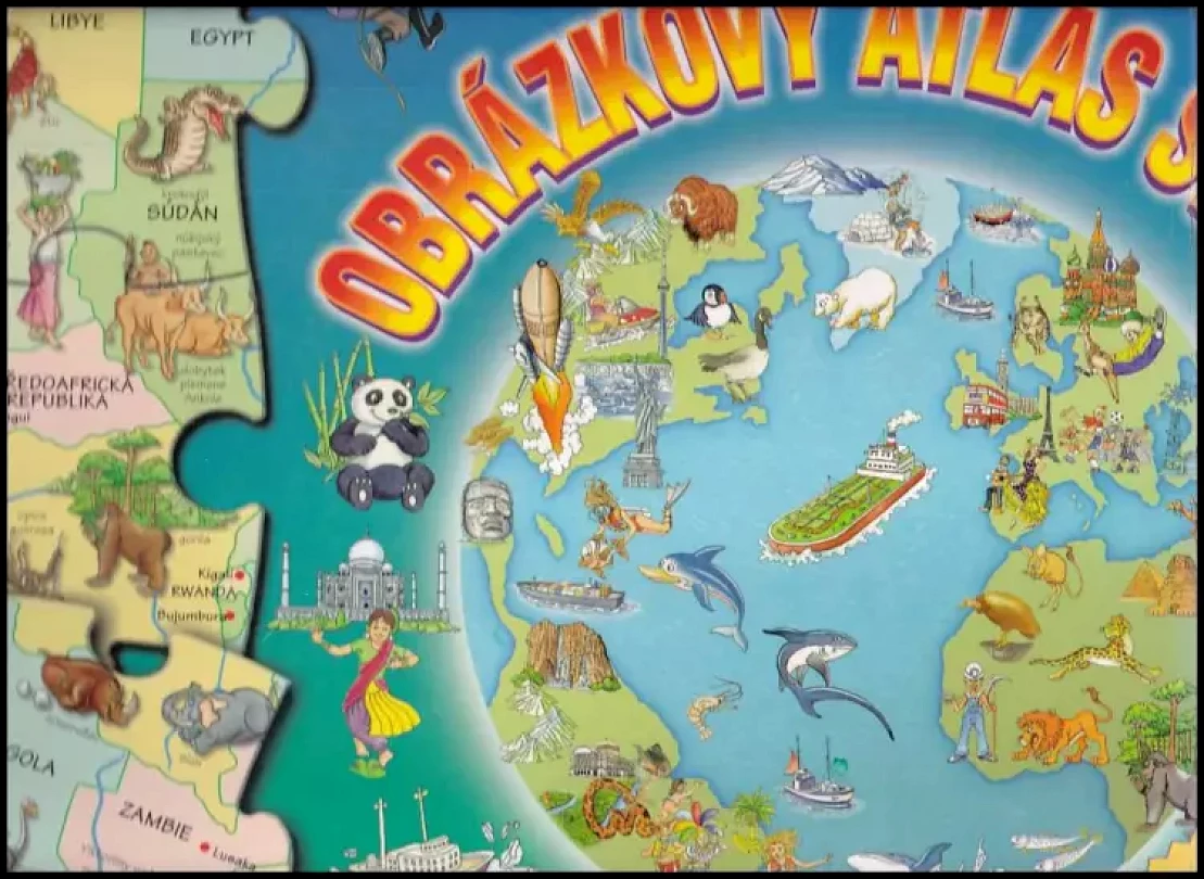 Levně Obrázkový atlas světa (, 2001)