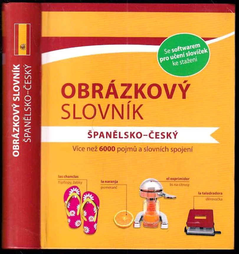 Obrázkový slovník španělsko-český (, 2016)