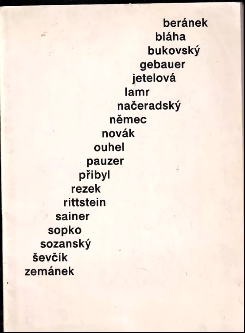 Obrazy a sochy (Alena Potůčková, 1983)