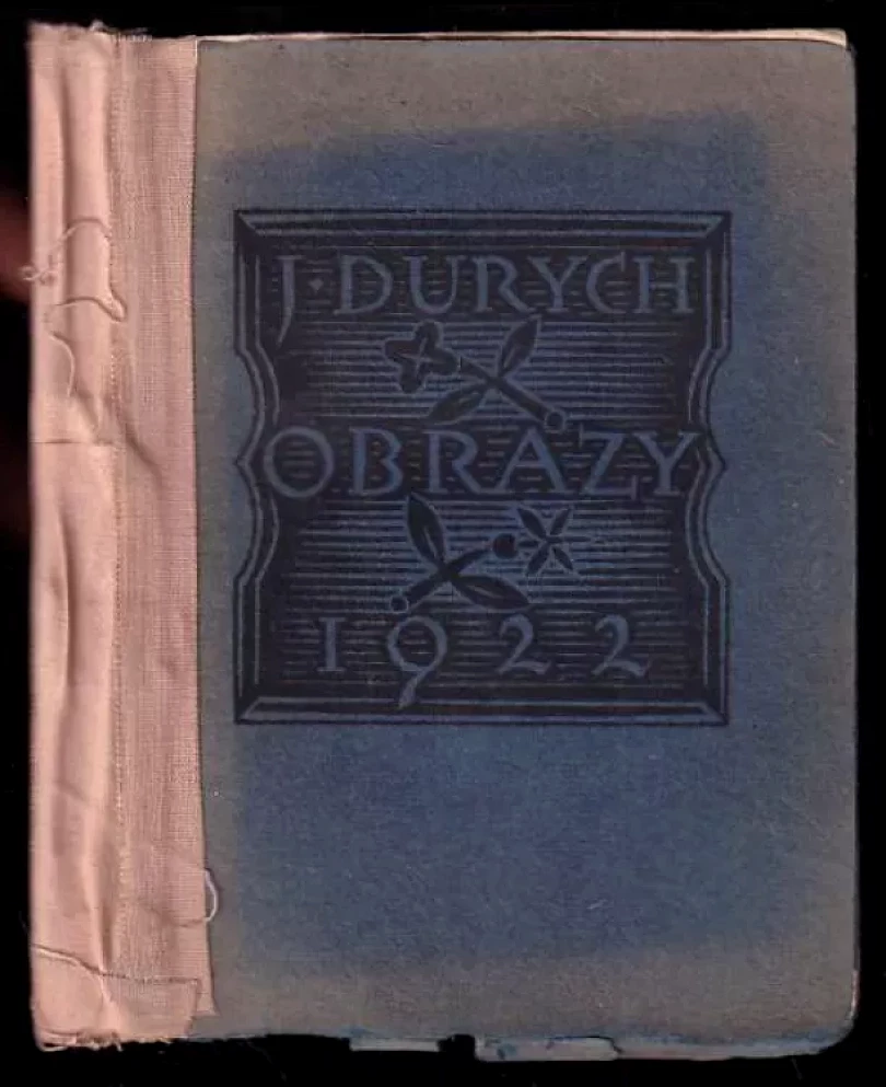 Levně Obrazy - PODPIS JAROSLAV DURYCH (Jaroslav Durych, 1922)
