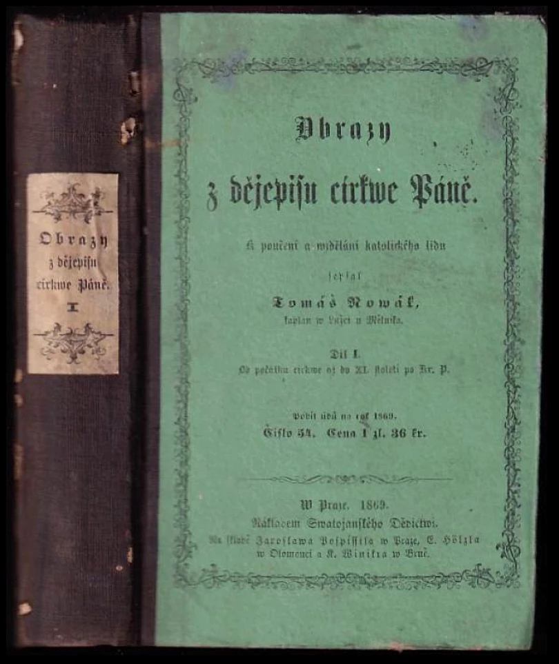 Levně Obrazy z dějepisu církwe Páně (Tomáš Vlastimil Novák, 1869)