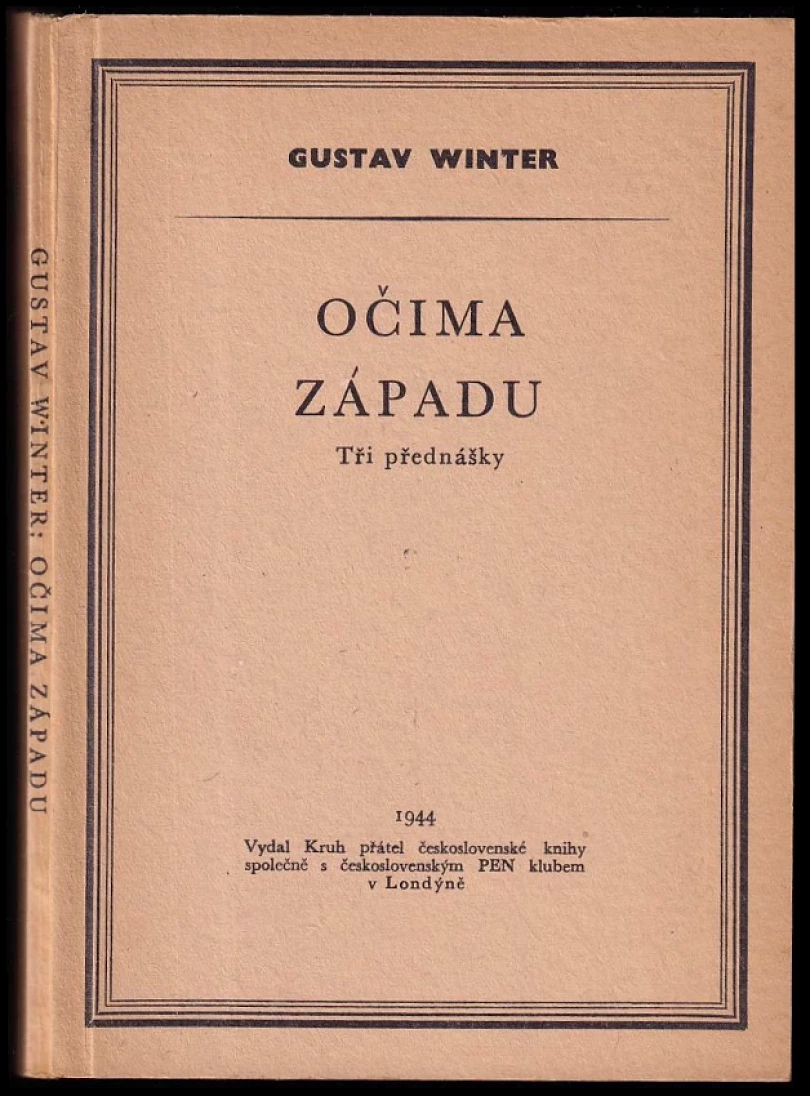 Levně Očima západu (Gustav Winter, 1944)