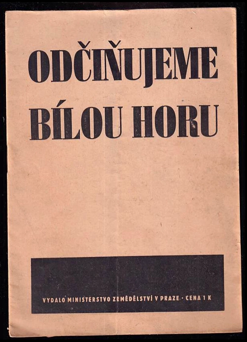 Odčiňujeme Bílou horu (Julius Ďuriš, 1945)
