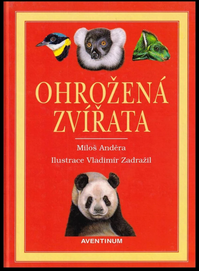 Levně Ohrožená zvířata (Miloš Anděra, 1998)
