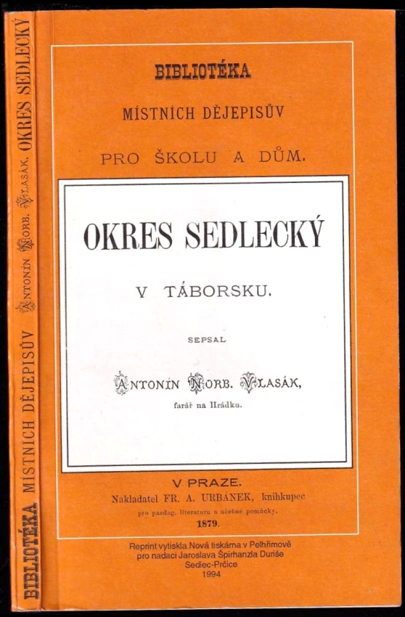 Okres Sedlecký v Táborsku (Antonín Norbert Vlasák, 1994)