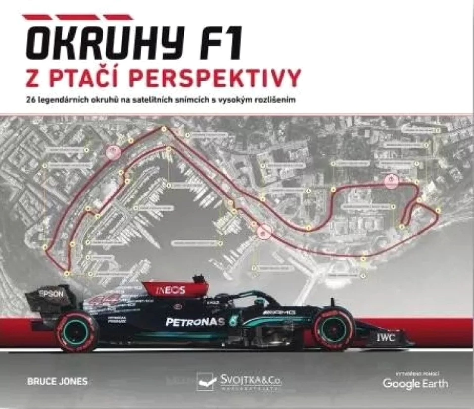 Levně Okruhy F1 z ptačí perspektivy (Bruce Jones, 2023)