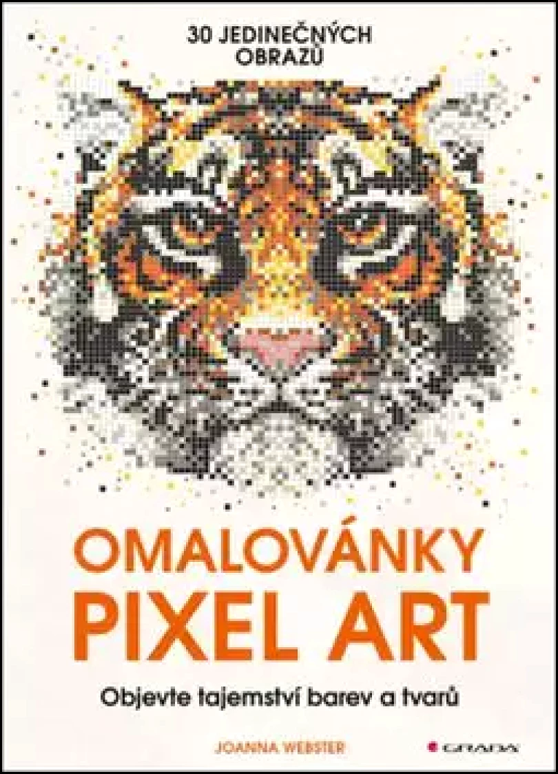 Omalovánky Pixel Art (Joanna Webster, 2016)