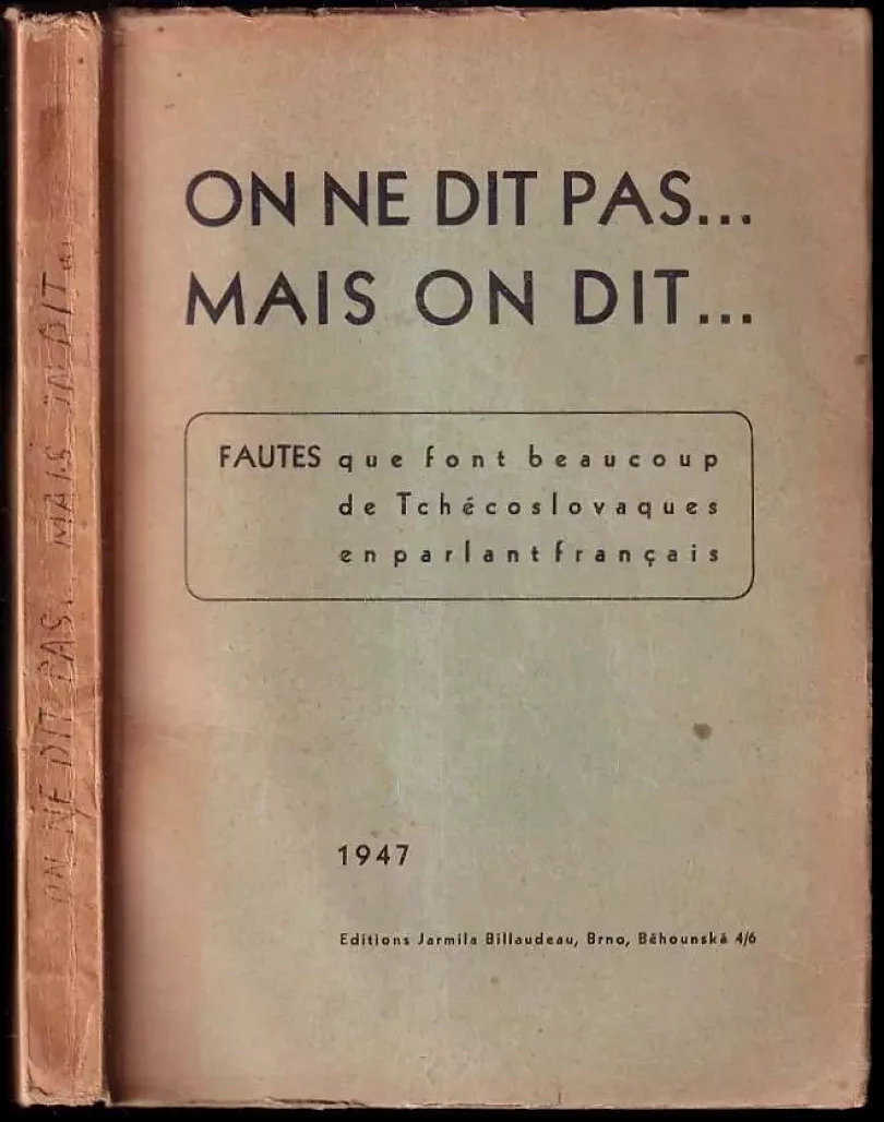 On ne dit pas ... mais on dit (Eugène Billaudeau, 1947)