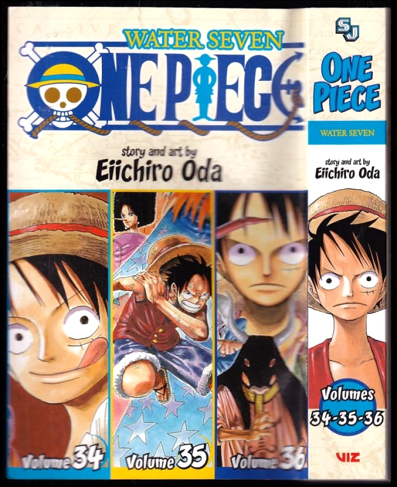 Levně One Piece Omnibus 12 (34, 35 & 36) (Eiichirō Oda, 2015)