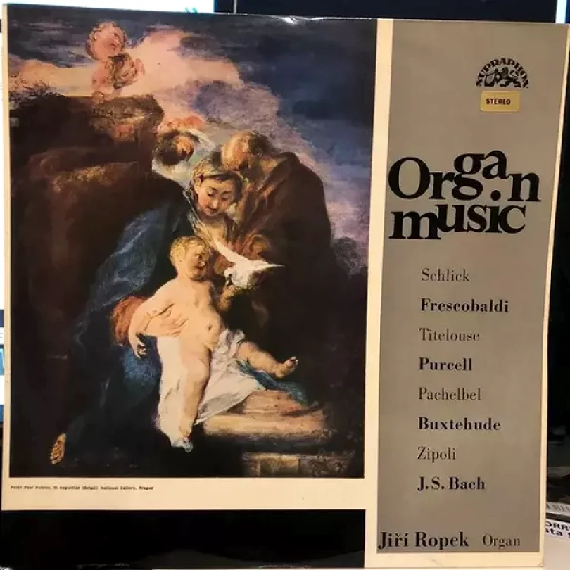 Levně Organ Music (77/1) MODRÝ ŠTÍTEK (Jiří Ropek, 1962)
