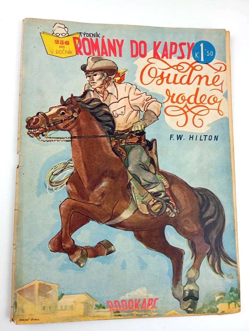 Osudné rodeo - Rodokaps 256 (47) - Romány do kapsy - ročník V. (Francis W. Hilton, 1940)