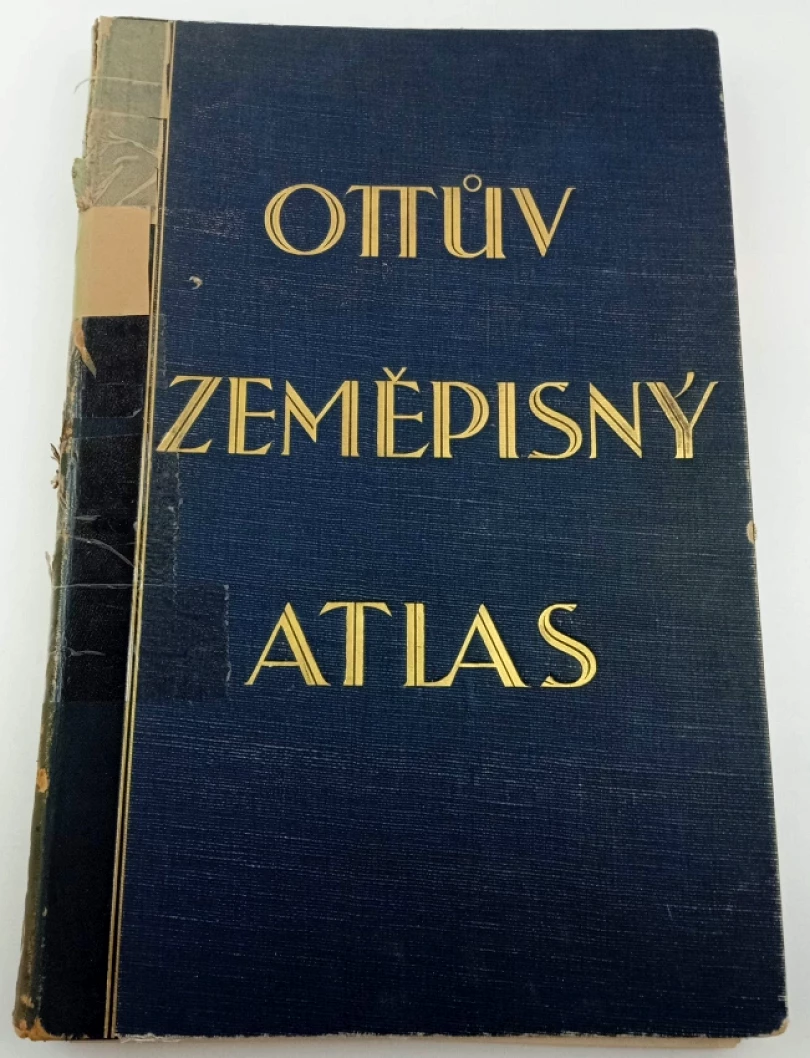 Ottův zeměpisný atlas (František Machát, 1924)