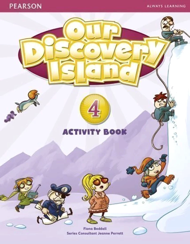 Levně Our Discovery Island 4 Activity Book w/ CD-ROM Pack (Fiona Beddall, 2012)