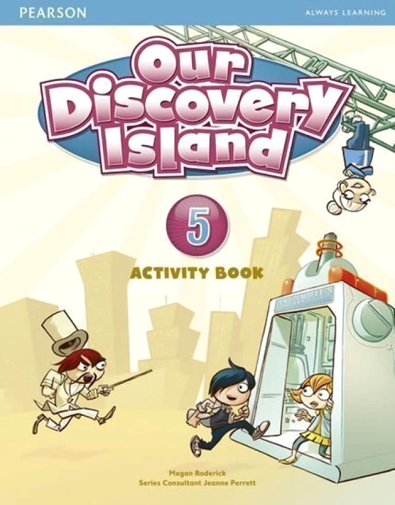 Levně Our Discovery Island 5 Activity Book w/ CD-ROM Pack (Megan Roderick, 2012)
