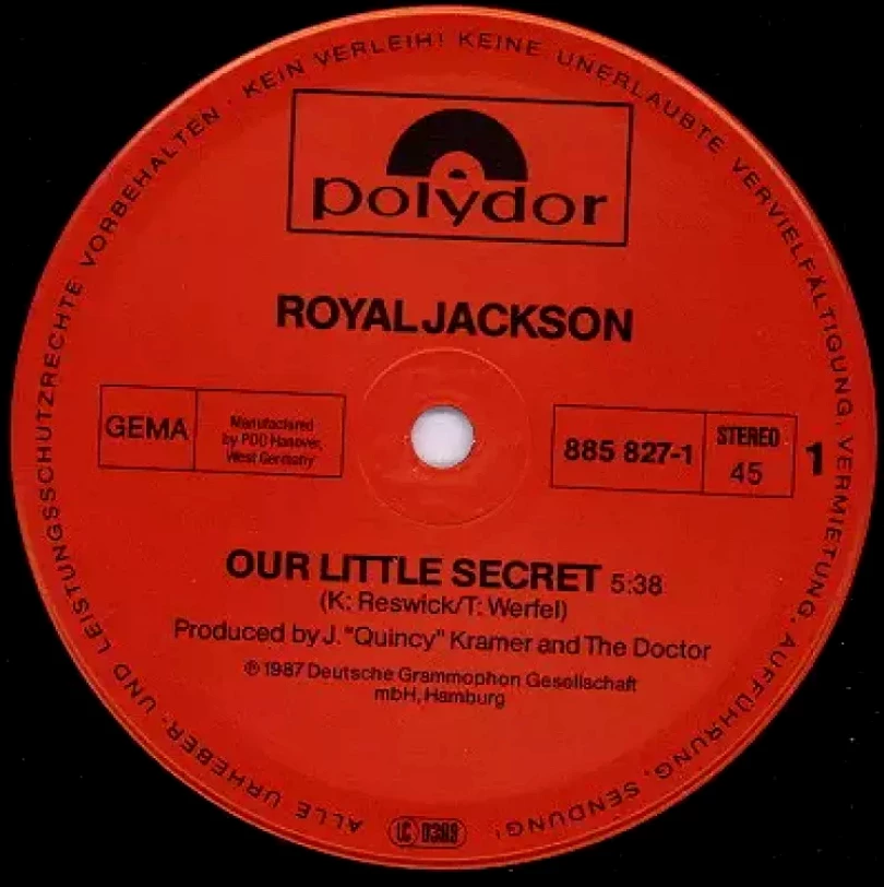 Levně Our Little Secret (MAXISINGL) (Royal Jackson, 1987)