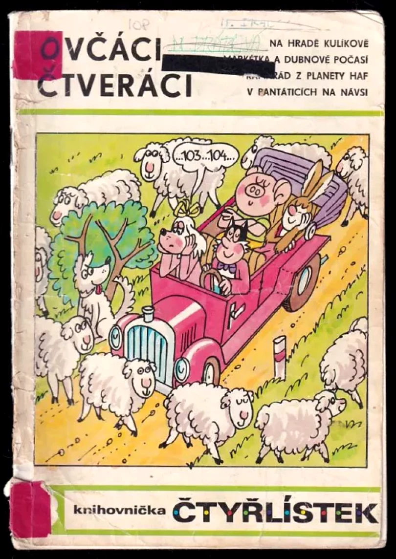 Ovčáci čtveráci - Čtyřlístek 108 (Ljuba Štíplová, 1983)
