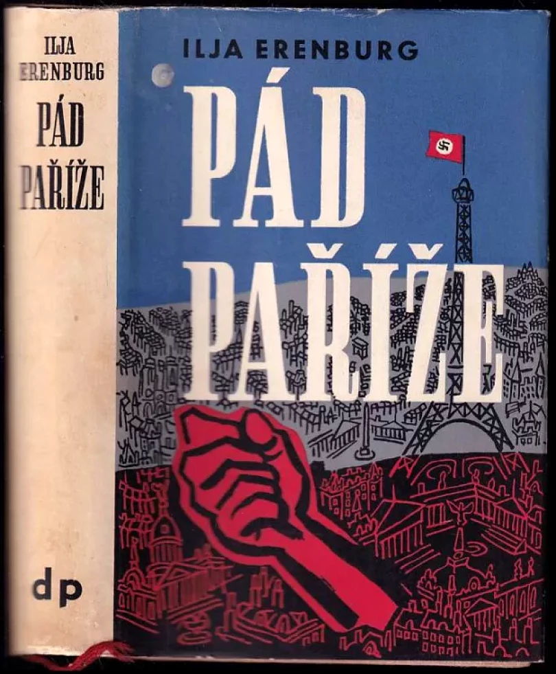 Levně Pád Paříže (Il'ja Grigor'jevič Èrenburg, 1950)