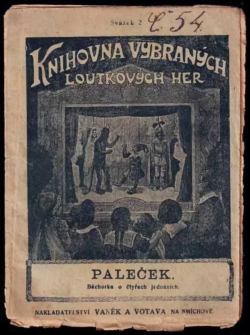 Paleček : báchorka o 4 jednáních (Jindřich Hradecký, 1910)