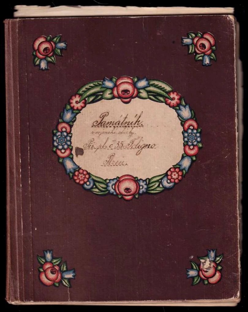 Památník z vojenské služby - Pěš. pl. č. 35 Foligno - Plzeň (, )