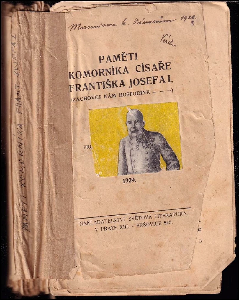 Levně Paměti komorníka císaře Františka Josefa I (Eugen Ketterl, 1929)