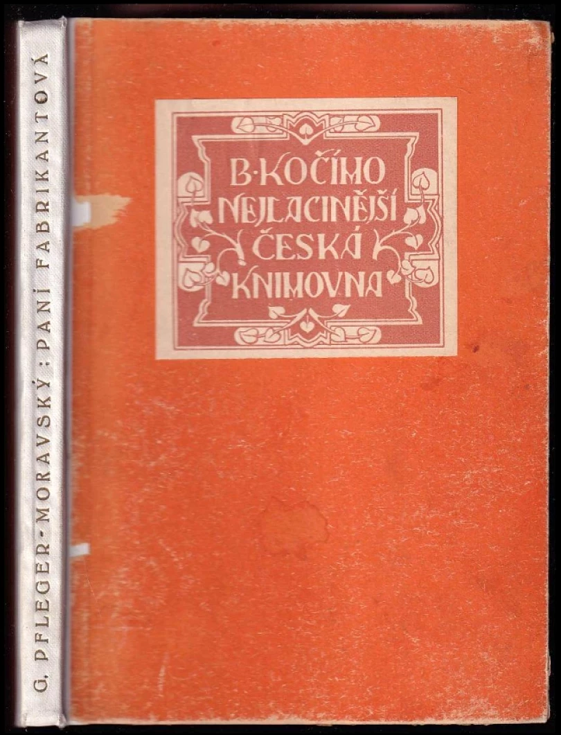 Paní fabrikantová (Gustav Pfleger Moravský, 1924)