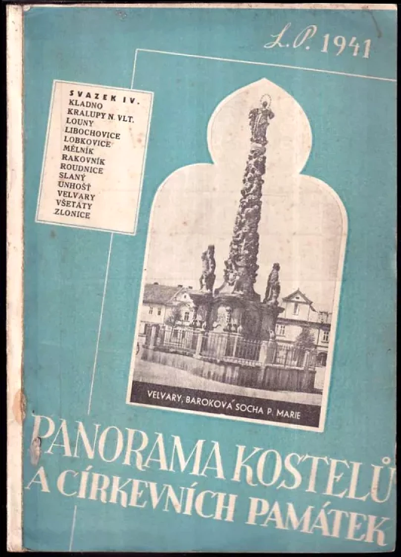 Panoráma kostelů a církevních památek (Michael Ludvík, 1941)