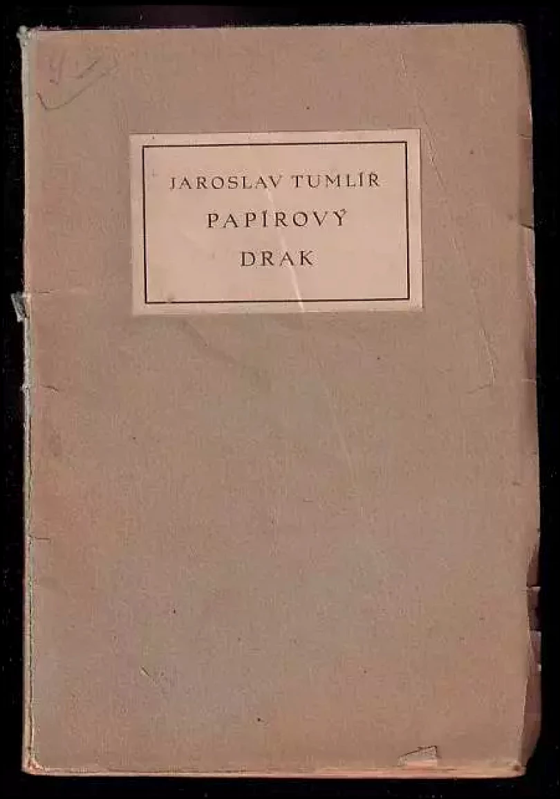 Levně Papírový drak - verše (Jaroslav Tumlíř, 1931)