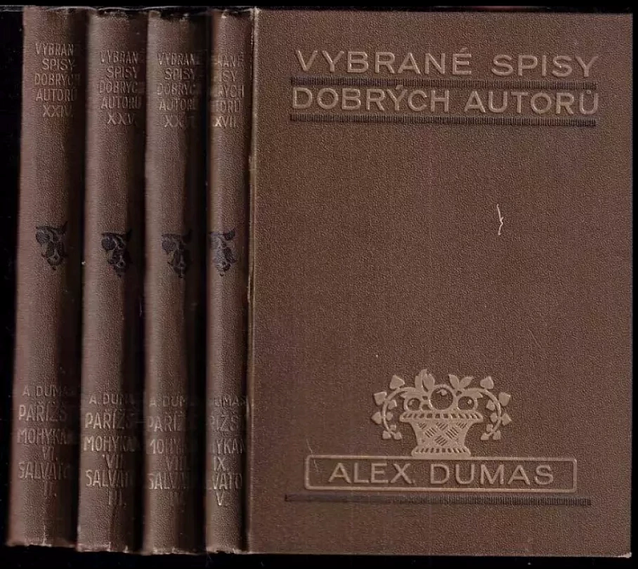 Pařížští Mohykáni Salvator II. - V. CHYBÍ I. DÍL (Alexandre Dumas, 1923)