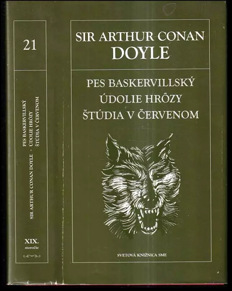 Pes baskervillský, Údolie hrôzy, Štúdia v červenom (Arthur Conan Doyle, )