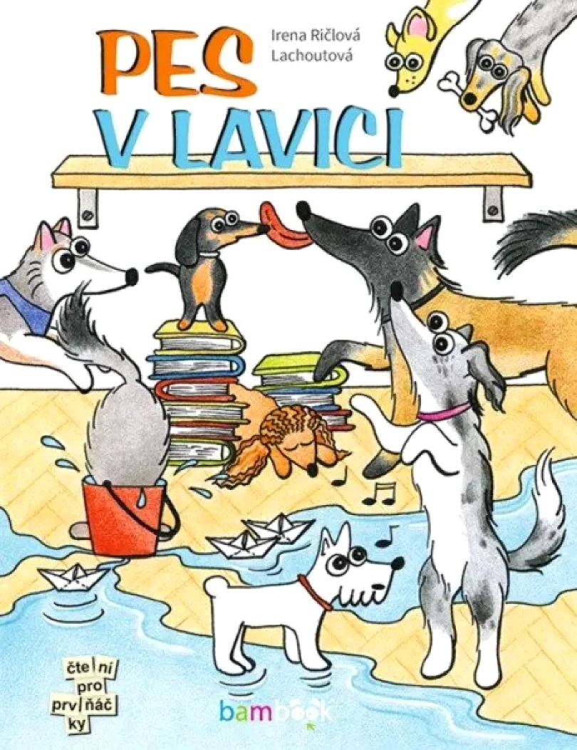 Pes v lavici (Irena Lachoutová Ričlová, 2022)